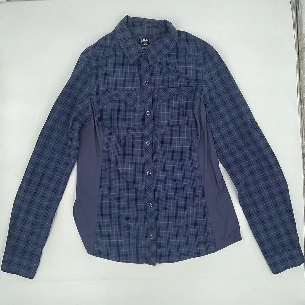 REI Women's Long Sleeve Hiking Shirt Size XS